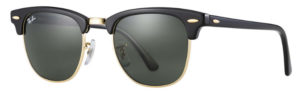 ray ban clubmaster ebony arista classic