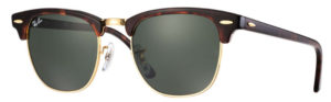 ray ban clubmaster classic tortise green