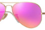 Ray Ban Aviator Cyclamen Flash Polarized