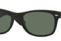 New Wayfarer Matte Black Green POLARIZED